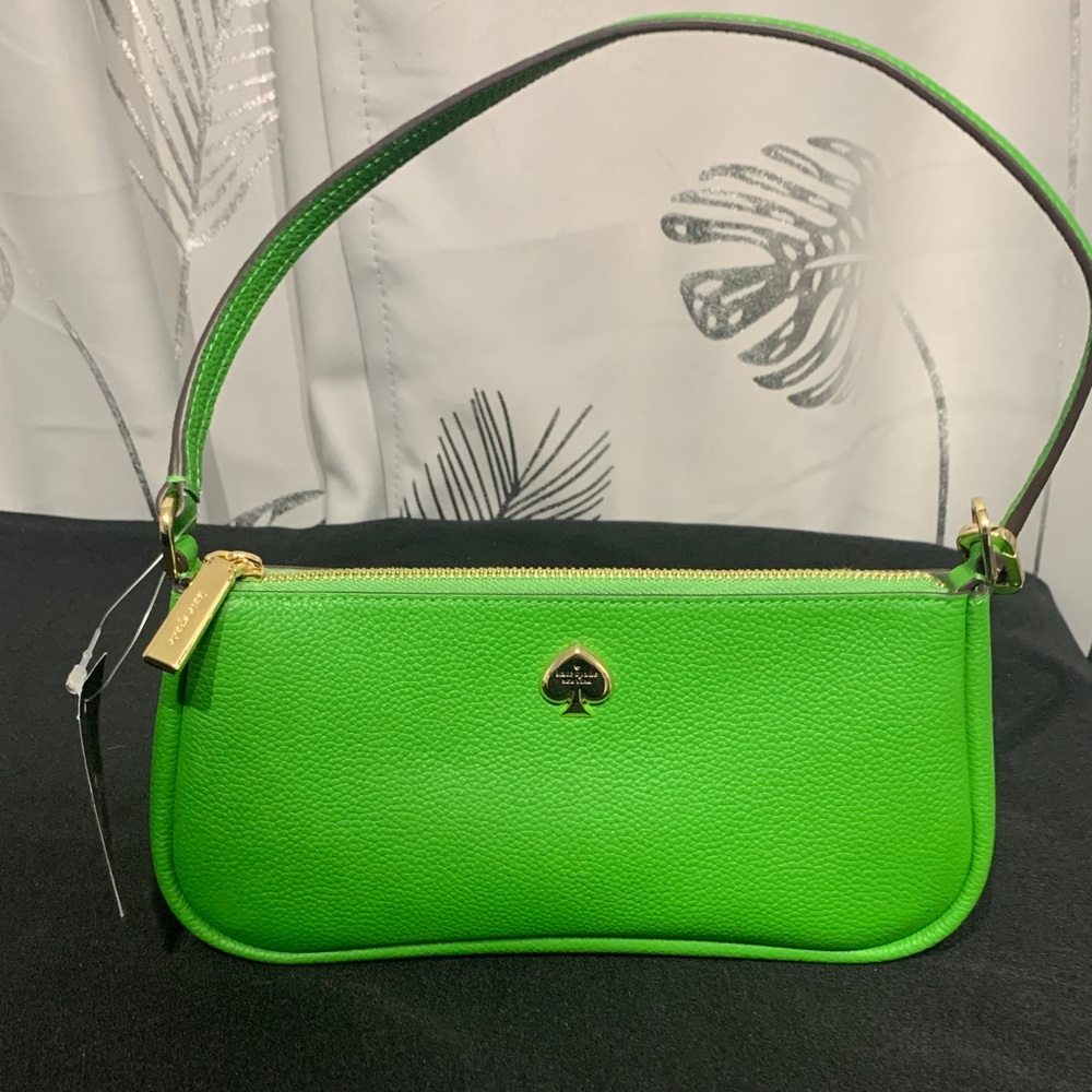 Kate Spade NWT Vibrant Green Shoulder Bag